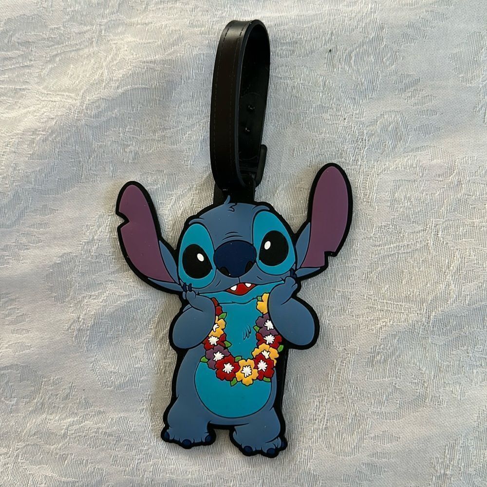 Luggage Tag Silicone Disney LILO and Stitch Hawaii Tropical